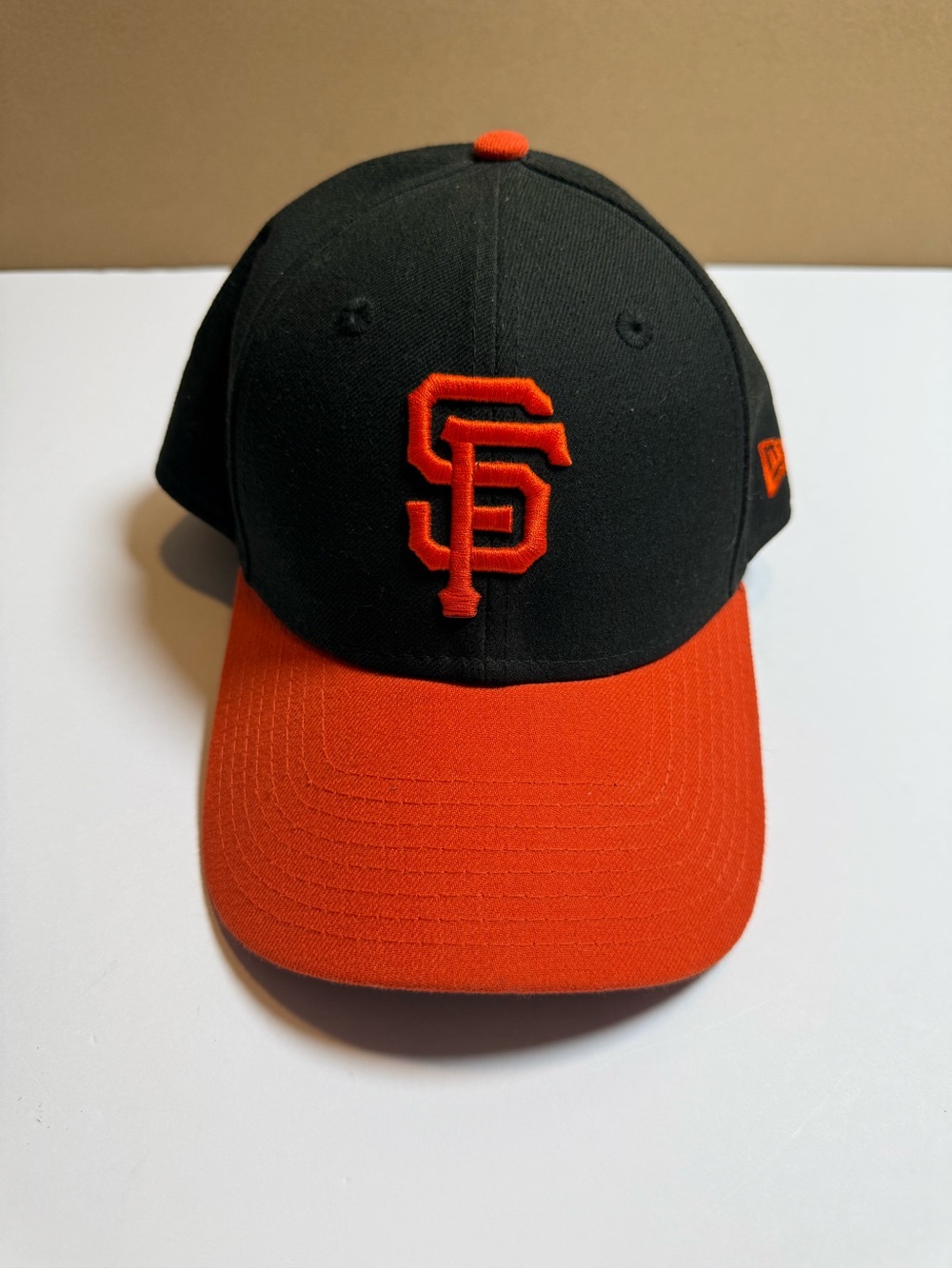 New Era 9FORTY San Francisco Giants MLB Adjustable Hat Cap Black Orange